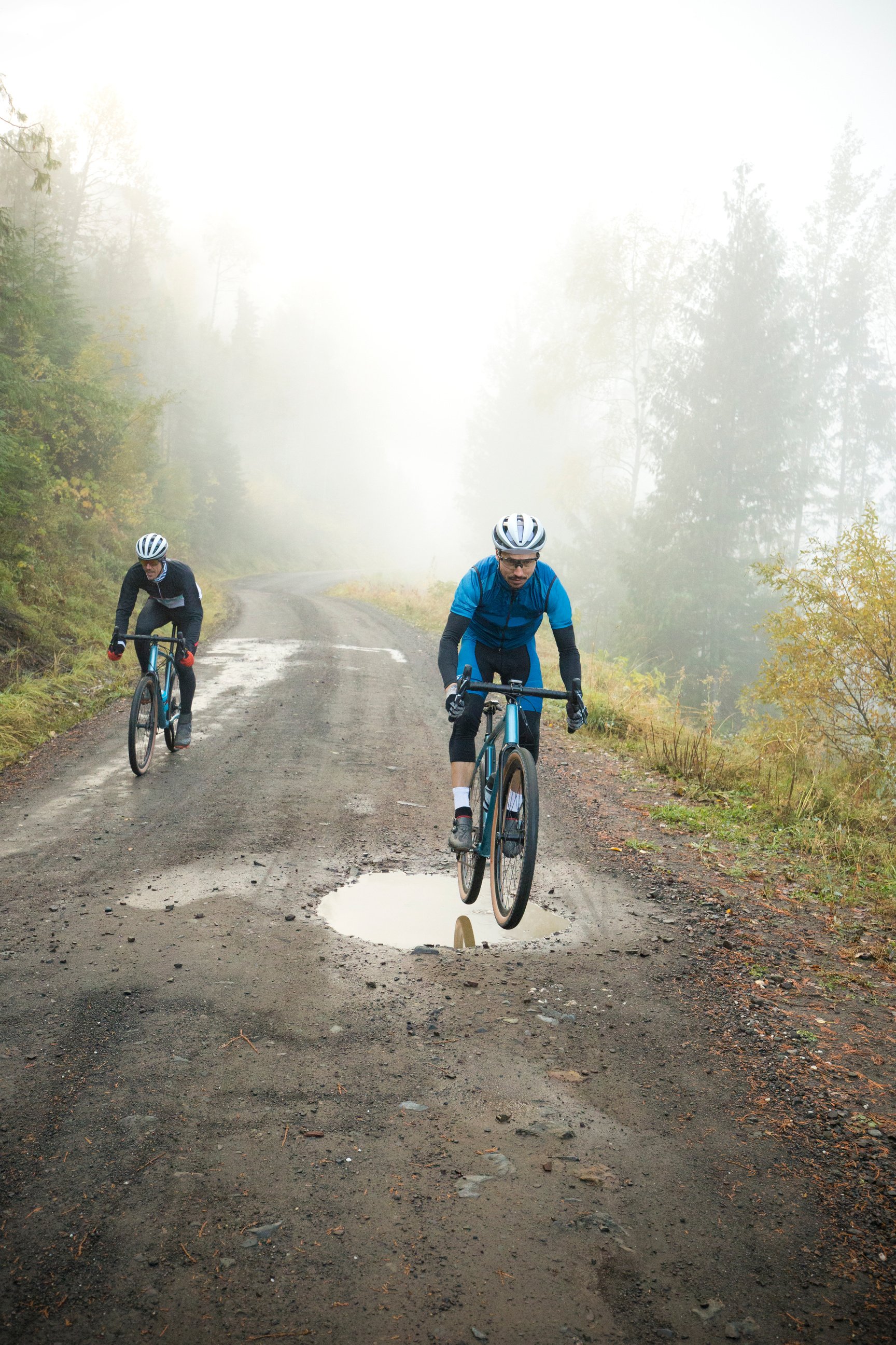 Gravel Bike Puddle Jump